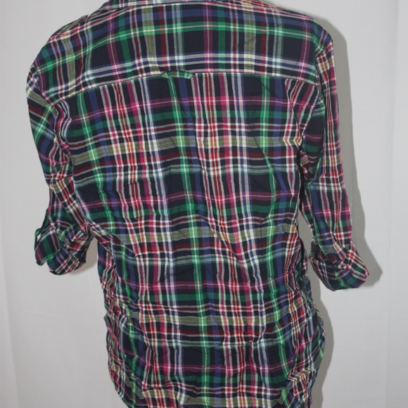Tommy Hilfiger Plaid Button Down XL Shirt - Picture 7 of 8